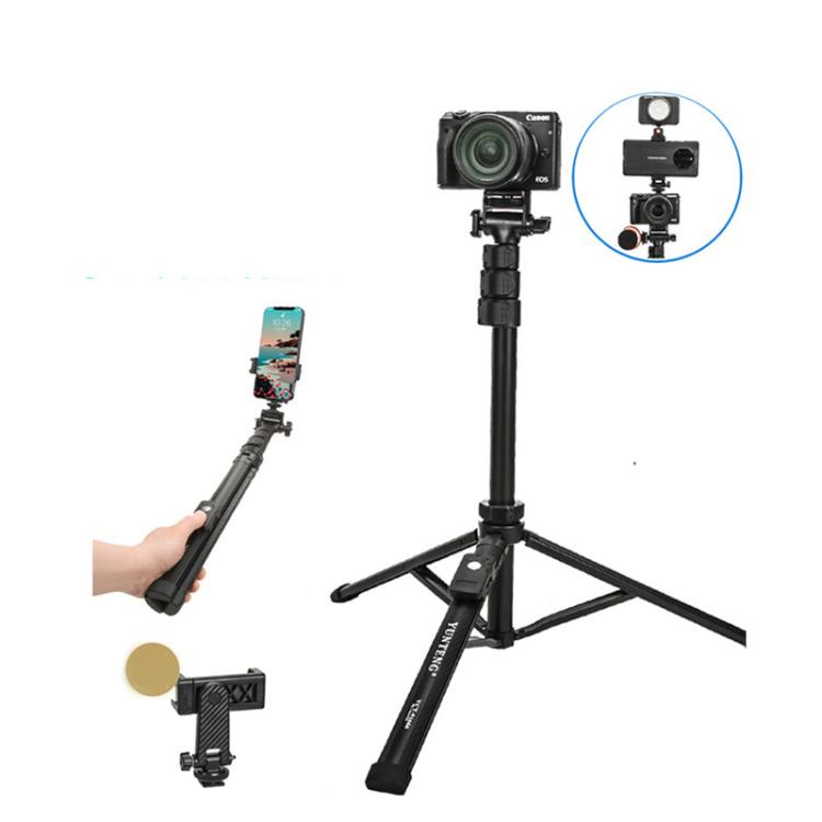 YUNTENG 91666L 18.5-67 Inch Adjustable Tripod Selfie Stick With Remote Control For Phone and Camera, 91666L YUNTENG 91666L 18.5-67 Inch Adjustable Tripod Selfie Stick With Remote Control For Phone and Camera, 91666L